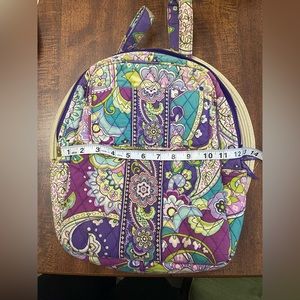 Vera Bradley paisley backpack